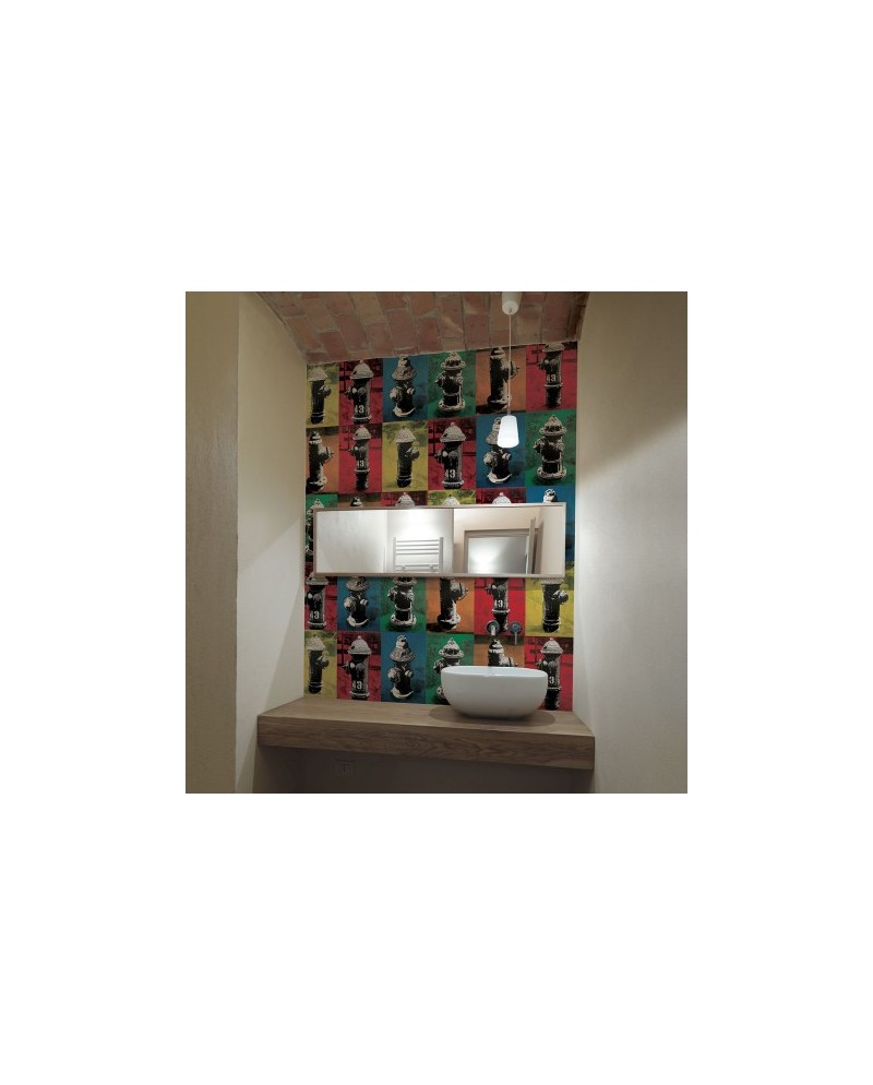 INKIOSTRO BIANCO HYDRANT PAPEL DECORATIVO VINÍLICO