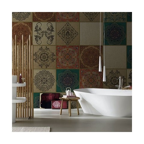 INKIOSTRO BIANCO TEXTILES PAPEL DECORATIVO VINILICO