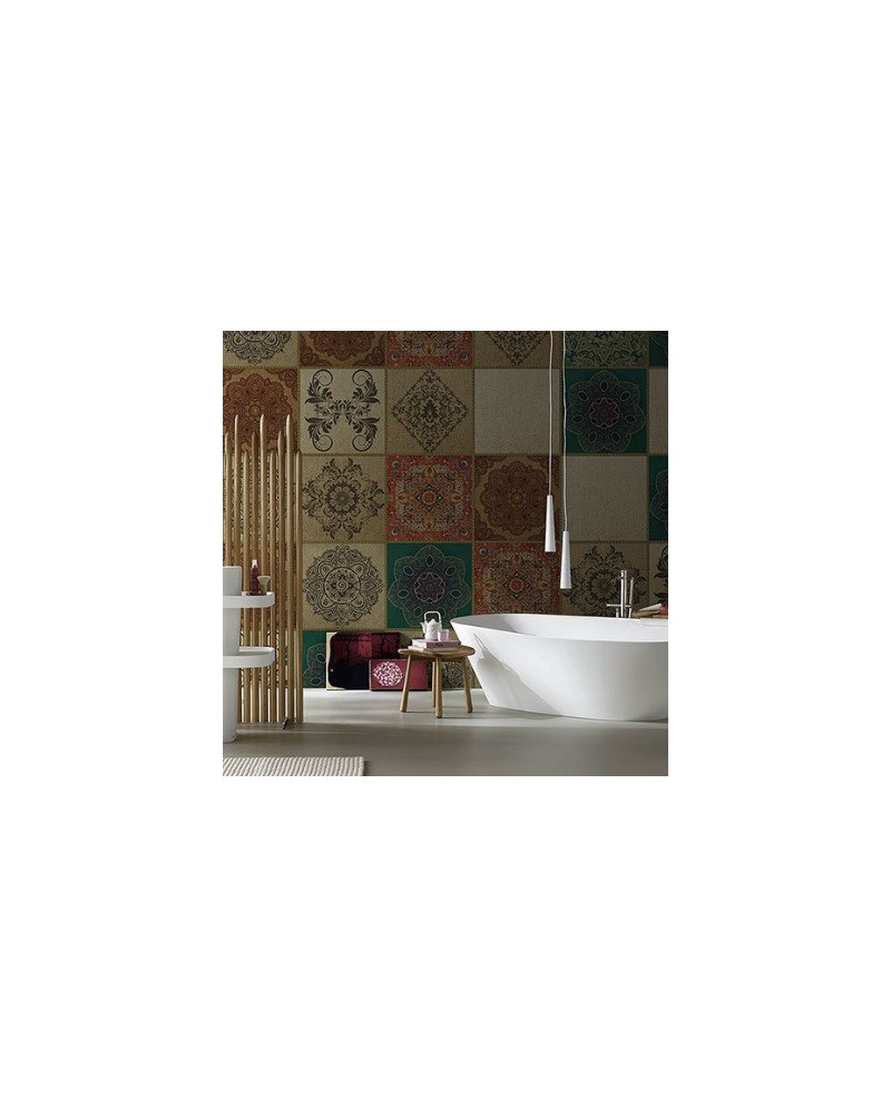 INKIOSTRO BIANCO TEXTILES PAPEL DECORATIVO VINILICO