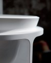 Controstampo es un lavabo freestanding de Falper | Terracerámica