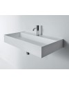 Quattro.Zero es un lavabo de Falper rectangular| Terracerámica