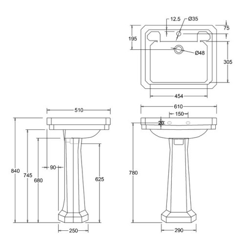 sink-61-Burlington-Victorian-pedestal-standard-Terra-ceramic