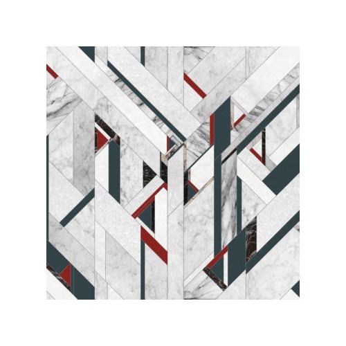 Inkioster Bianco Fracture Decorative Paper Vinilico