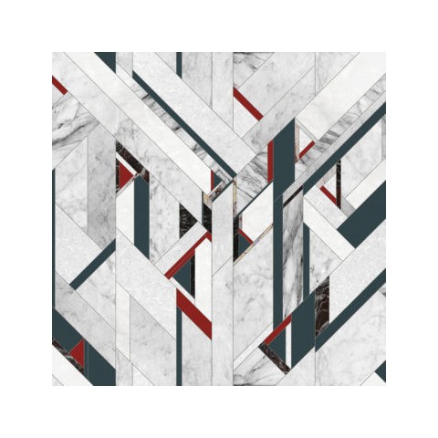 Inkioster Bianco Fracture Decorative Paper Vinilico