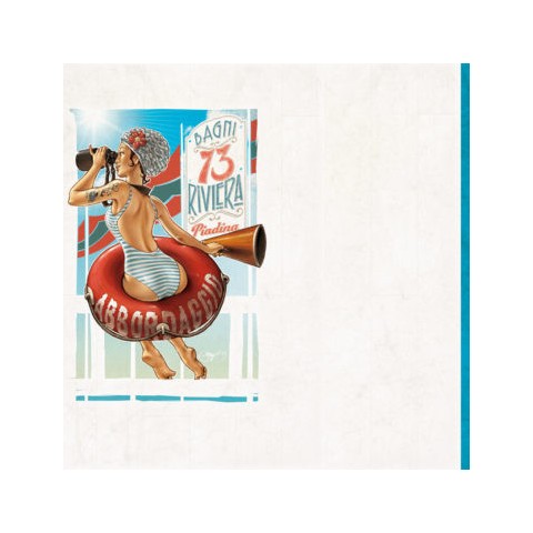 INKIOSTRO BIANCO ABBORDAGGIO PAPEL DECORATIVO VINILICO