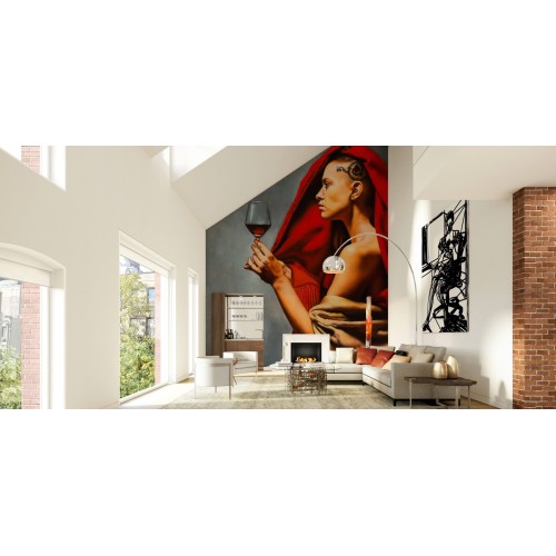 Inkioster Bianco Wine Tasting 1 Vinilic Decorative Paper