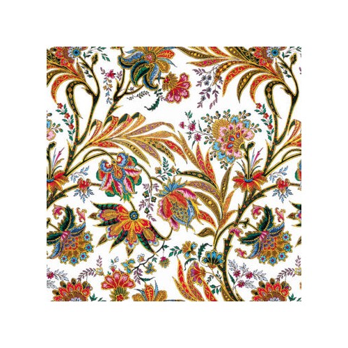 Inkioster Bianco Arabesque Decorative Paper Vinilico