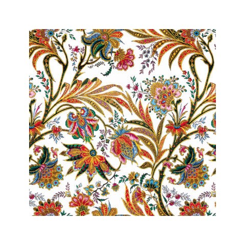 Inkioster Bianco Arabesque Decorative Paper Vinilico