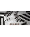 INKIOSTRO BIANCO BLACK LACE PAPEL DECORATIVO VINILICO