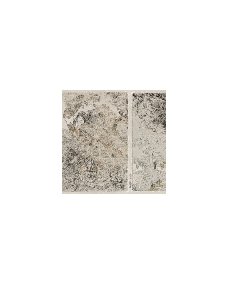 INKIOSTRO BIANCO KABUKI PAPEL DECORATIVO VINILICO