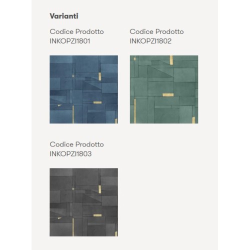 Inkioster Bianco Composition Decorative Paper Vinilico