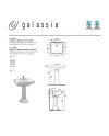 Galassia Ethos Washbasin 60 cm