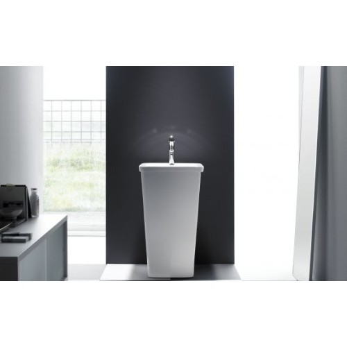 Bathco Tuscany rectangular pedestal sink