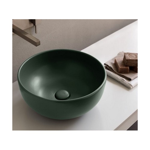 Shui Comfort is a round colorful sky basin | Terracerámica