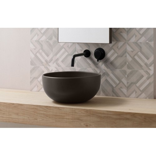 Shui Comfort is a round colorful sky basin | Terracerámica