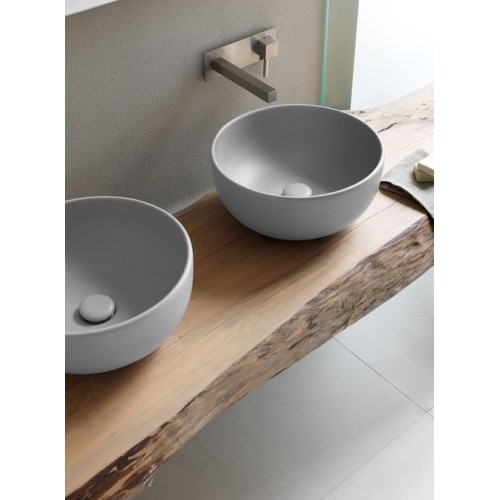 Shui Comfort is a round colorful sky basin | Terracerámica