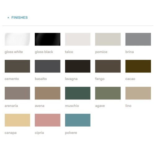 Fluid of sky is a freestanding basin in colors | Terracerámica