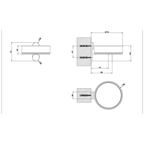 Gessi 316 Soap dish (various finishes)