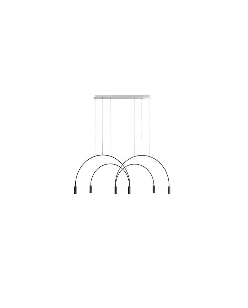 ESTILUZ VOLTA LÁMPARA DE TECHO (VARIOS ACABADOS)