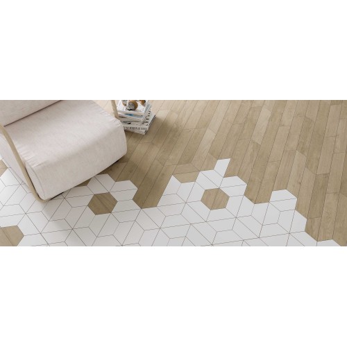 60º Trapecio is a series of porcelain Wow | Terracerámica