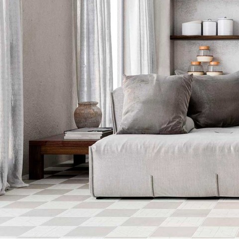 Puzzle Square es un azulejo porcelánico de Wow | Terracerámica