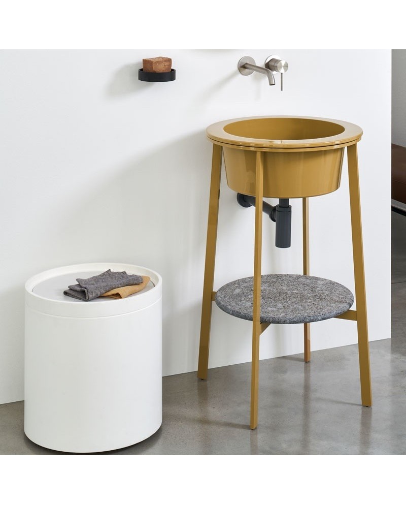 Catino Tondo es un lavabo con estructura de Cielo | Terracerámica