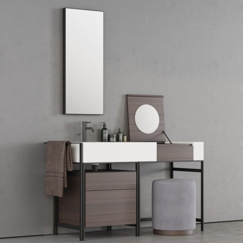 Narciso Vanity es un mueble con lavabo de Cielo | Terracerámica