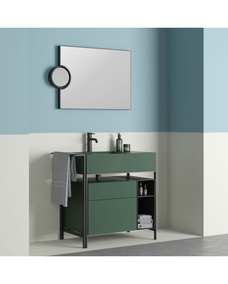 Narciso es un mini mueble con lavabo de la marca Cielo | Terracerámica