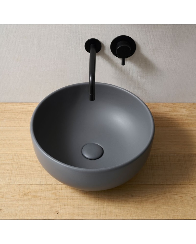 Shui Comfort is a round colorful sky basin | Terracerámica
