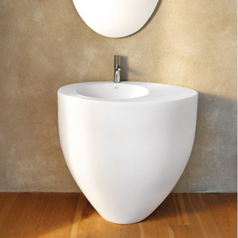 Le Gaire de Cielo es un lavabo freestanding de colores | Terracerámica