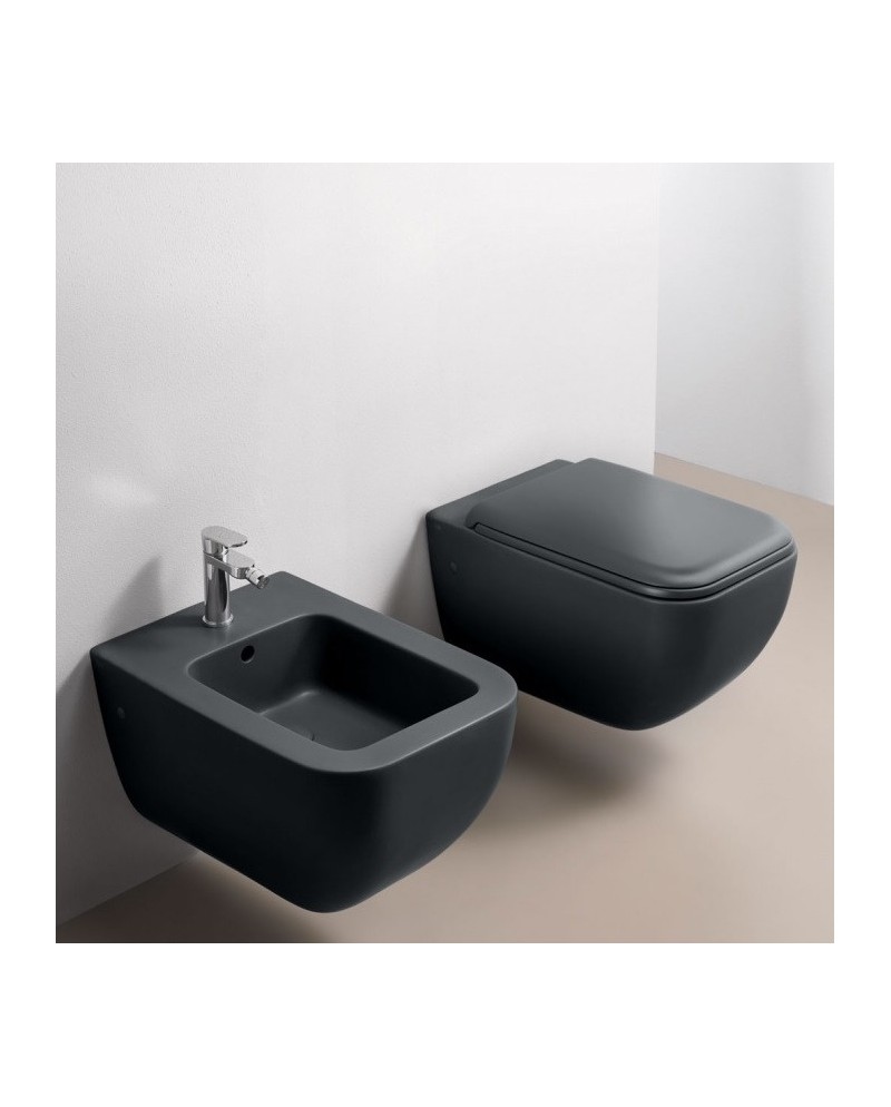 Shui Comfort es un bidé suspendido de colores de Cielo | Terracerámica