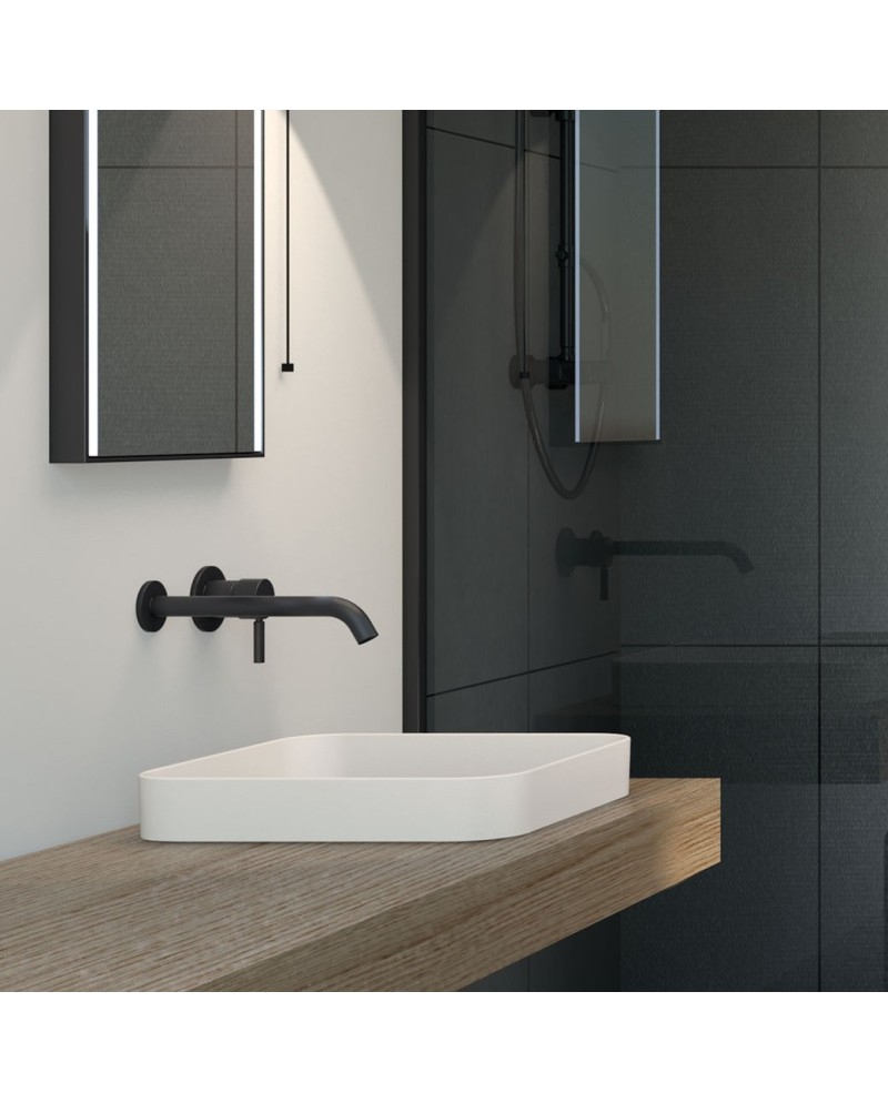 Enjoy es un lavabo encastrado de colores de Cielo | Terracerámica