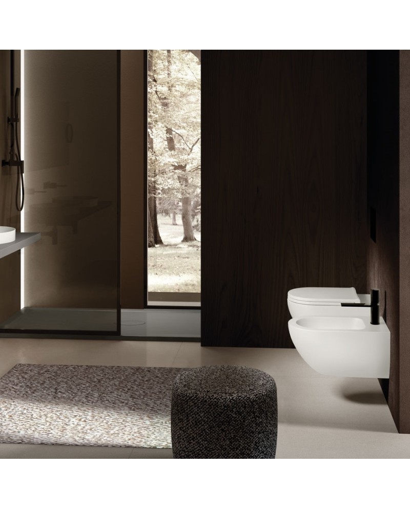 Enjoy is a mini colorless toilet of the sky brand | Terracerámica