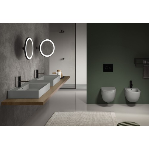 Enjoy is a mini colorless toilet of the sky brand | Terracerámica