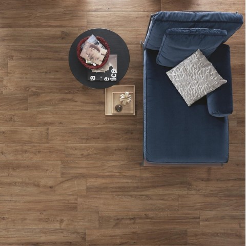 Woodliving es un porcelánico imitación madera de Ragno | Terracerámica