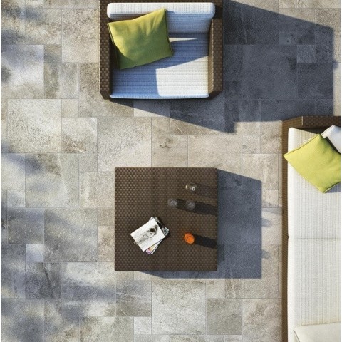 Stoneway de Ragno es un porcelánico imitación piedra | Terracerámica