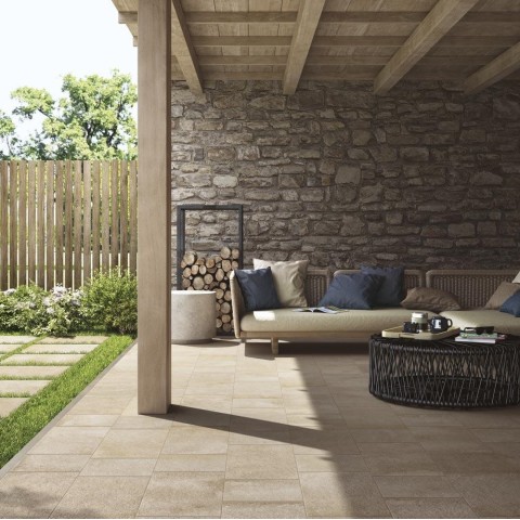 Stoneway es un porcelánico imitación piedra de Ragno | Terracerámica