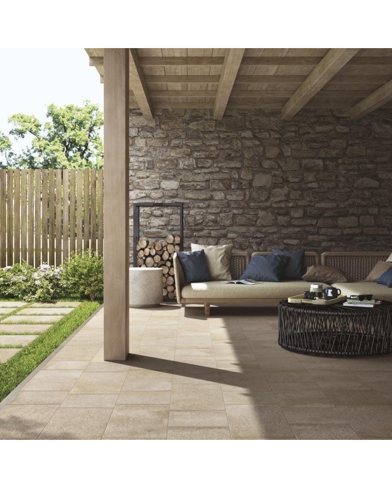 Stoneway es un porcelánico imitación piedra de Ragno | Terracerámica