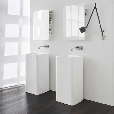 Semplice es un lavabo exento de Nic en colores | Terracerámica