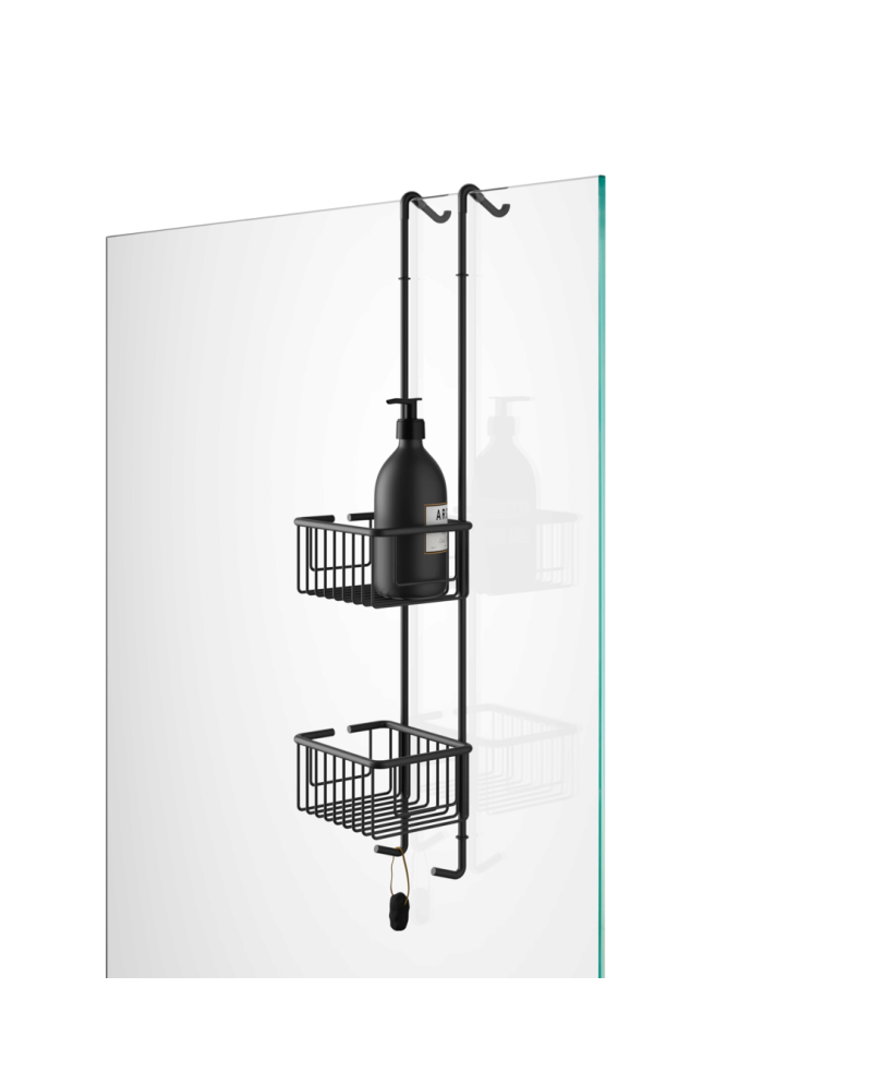 Cesta de ducha doble con colgador de Decor Walther | Terracerámica