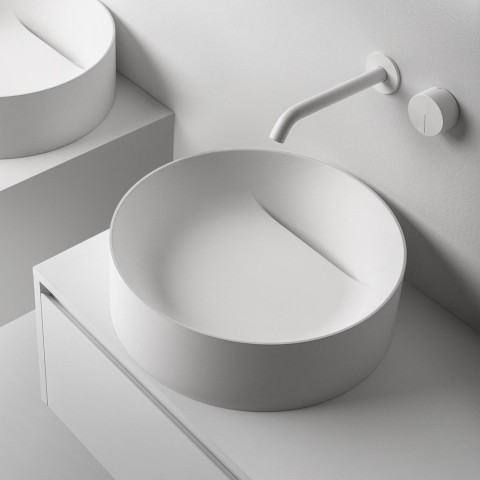 Lavabo redondo modelo Fontana de Falper | Terracerámica