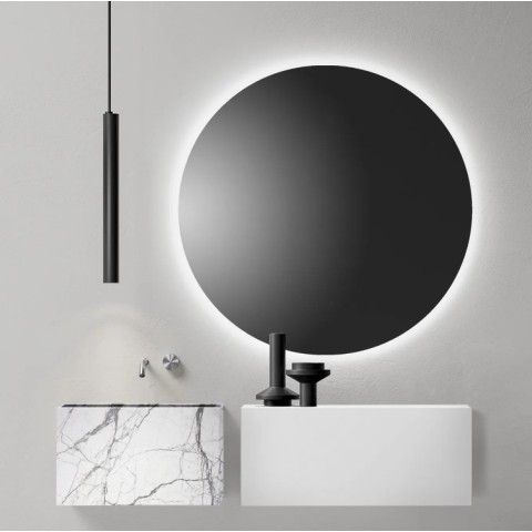 Lavabo rectangular en mármol modelo Minumum de Falper | Terracerámica