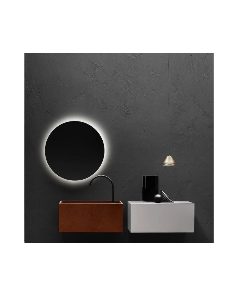 Lavabo rectangular en cemento modelo Minimum de Falper | Terracerámica