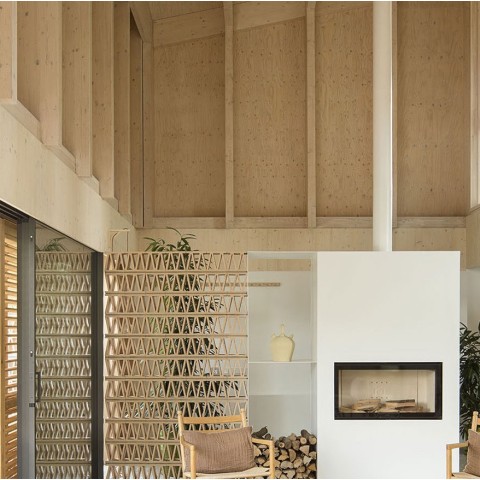 Montgrí es una celosía en terracota | Terracerámica