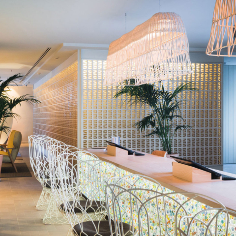 Sitges es una celosía de barro estrusado | Terracerámica