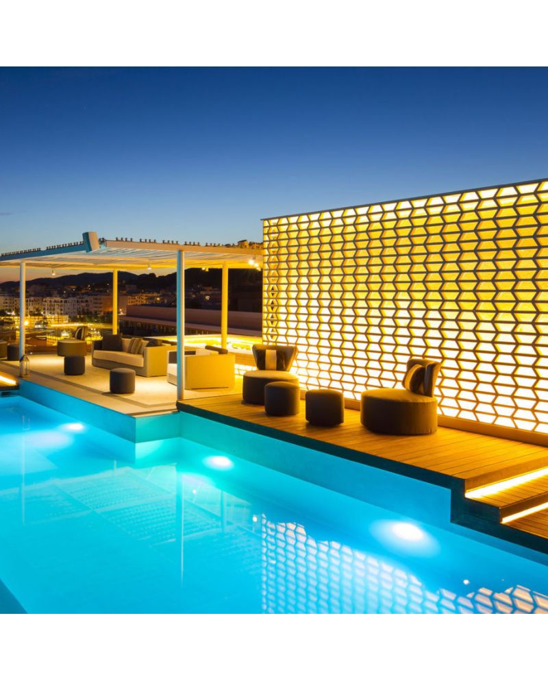 Verso es una celosía de barro extrusado | Terracerámica