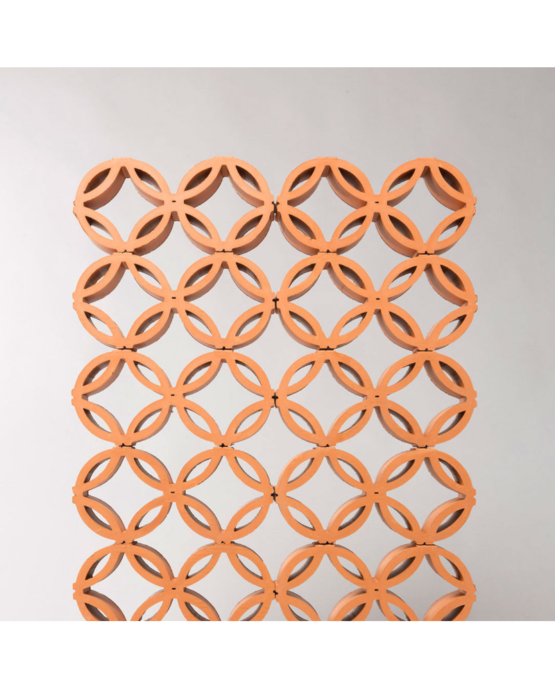 Lattice olimpia of extruded clay | Terracerámica