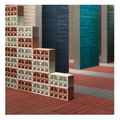 Split es una celosía de la marca Sartoría | Terracerámica