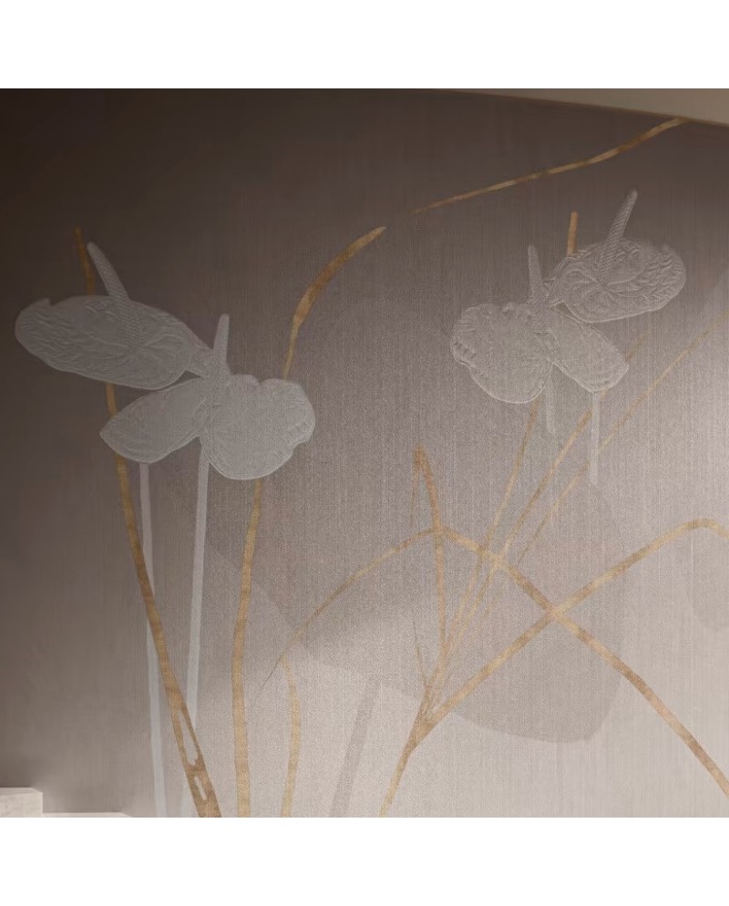 Divina es un papel decorado de la marca Glamora | Terraceramica