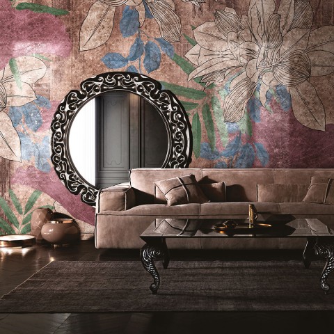 Goldenwall es un papel decorado de Inkiostro | Terracerámica